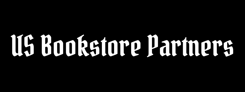 A black banner that says "US Bookstore Partners"